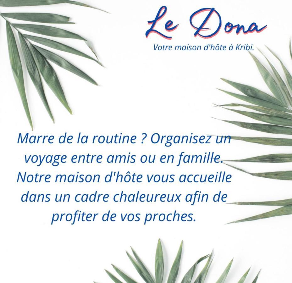 Hotel Le Dona Kribi Exteriér fotografie